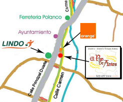 Map El Pan De Antes